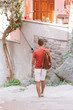 © travnikovstudio - Man tourist outdoors in italian village on vacation