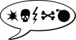 © blojfo - Expletive in speech bubble