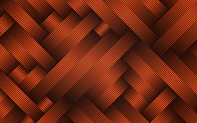 Abstract Diagonal Strips Orange Background