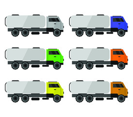 Poster - tanker truck icon