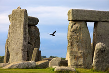 Stonehenge (England), UK - August 06, 2015: Stonehenge Megalithic Site, Amesbury, Wiltshire , England, United Kingdom.