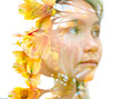 © DAZOKA.com - Surreal creative double exposure portrait