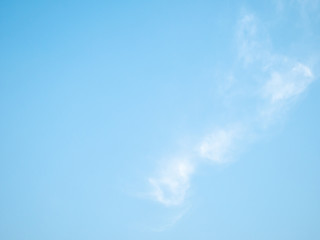 Wall Mural - blue sky with clouds
