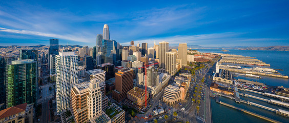 Wall Mural - Aerial View of San Francisco Skyline
