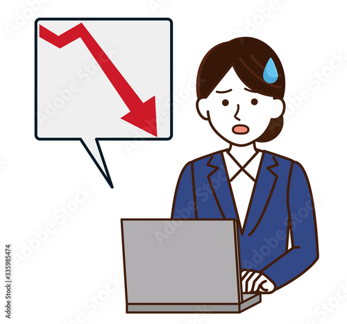 株価 売上 ダウン 女性 シンプル イラスト Vector De Stock Adobe Stock 株価 売上 ダウン 女性 シンプル イラスト Vector De Stock Adobe Stock