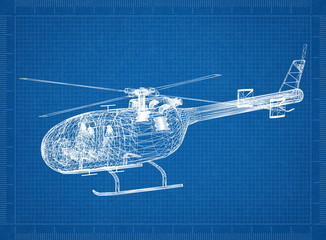 Helicopter blueprint