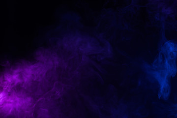 Wall Mural - colorful smoke clouds abstact background