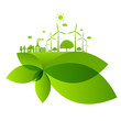 © 3rus - Ecology concept and Environmental ,Banner design elements for sustainable energy development, Vector illustration
