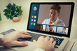 © MclittleStock - laptop on tabletop video conference