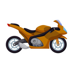 Motorcycle vector icon.Cartoon vector icon isolated on white background motorcycle.