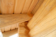 © MaxМ - new wooden house made of round logs.