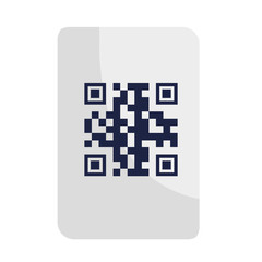 qr code over paper design of technology scan information business price communication barcode digita