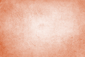 Wall Mural - Handmade peachy texture. Crafted grunge background.