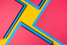Abstract Colorful Geometric Shapes.