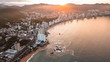 © Yakov Knyazev/Stocksy - Acapulco hotel area drone shot