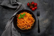 © Westend61 - Bowl of spaghetti with basil and?Parmesan