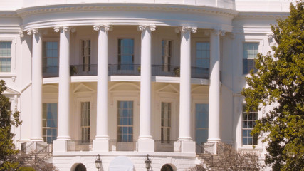 Wall Mural - Famous Oval Office at The White House in Washington DC