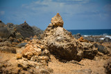 Fototapeta  - rocks on the beach