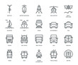 Transport Icons, front View, part II.
