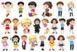 © blueringmedia - Large set of children doing different activities