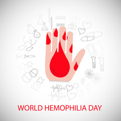 Poster - WORLD HEMOPHILIA DAY