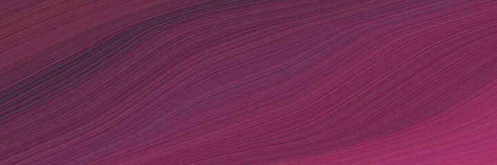 Poster - elegant moving header with old mauve, dark moderate pink and very dark magenta colors. fluid curved flowing waves and curves