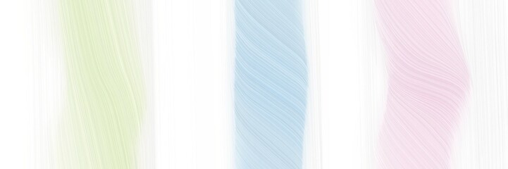Poster - elegant modern designed horizontal header with linen, white smoke and light blue colors. fluid curved flowing waves and curves