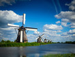 Windmills at Kinderdijk the Netherlands