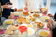 © Jasmin Merdan - Muslim family gathering for having Iftar in Ramadan together
