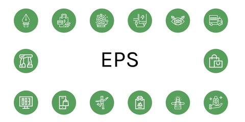 Poster - eps icon set