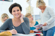 © auremar - portrait of osteopathy female student posing