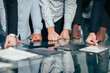 © yurolaitsalbert - close up. working group discussing financial documents