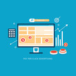 © vijay0401 - Flat concept for pay per click advertising