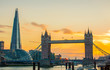 London beautiful landmark in sunset