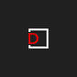 d letter vector 
logo box combination