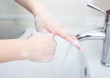 © onlyyouqj - Women are washing their hands with disinfectant foam to keep the virus healthy.