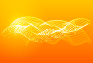 Summer yellow abstract amber web page background