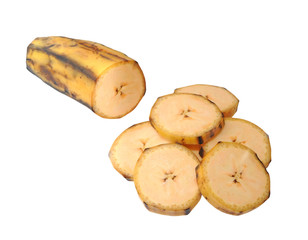 sliced plantain  banana