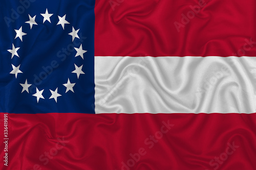 Fotografía Confederate States of America flag