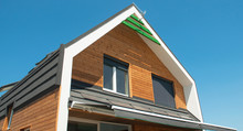 Energy Efficient House, Solar Panel , Blinds, Sun Protection