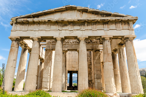 Fotografía Temple of Hephaestus in Ancient Agora, Athens, Greece.