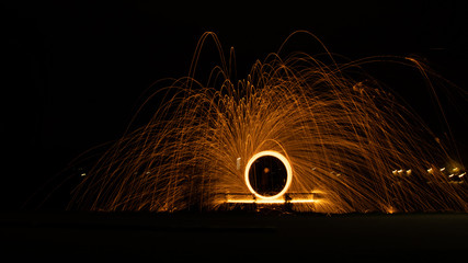 Steelwool  - Lightpainting