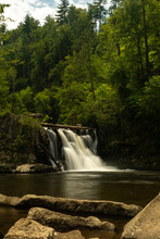 Abrams Creek Waterfall.