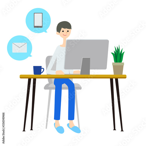 コーヒーを飲みながらリモートワークをする男性のイラスト Kaufen Sie Diese Vektorgrafik Und Finden Sie Ahnliche Vektorgrafiken Auf Adobe Stock Adobe Stock コーヒーを飲みながらリモートワークをする男性のイラスト Kaufen Sie Diese Vektorgrafik Und Finden Sie Ahnliche Vektorgrafiken Auf Adobe Stock Adobe Stock