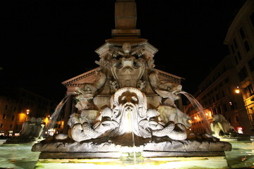 Wall Mural - Fontana del Pantheon