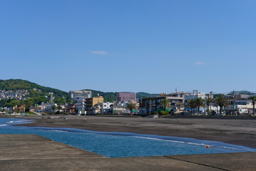 静岡県伊東市のオレンジビーチ