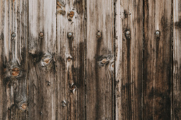 Old wooden grunge texture or background photographed on natural light.