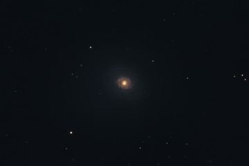 Wall Mural - The Croc’s Eye Galaxy Messier 94 in the constellation Canes Venatici photographed with a Maksutov telescope from Mannheim in Germany.