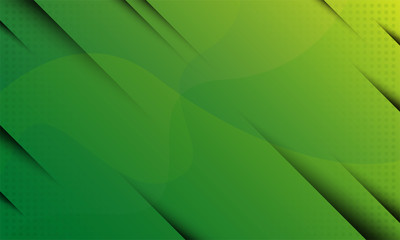 Wall Mural - abstract background with green and yellow color