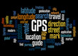 © kalpis - GPS - Global Positioning System, word cloud concept 3
